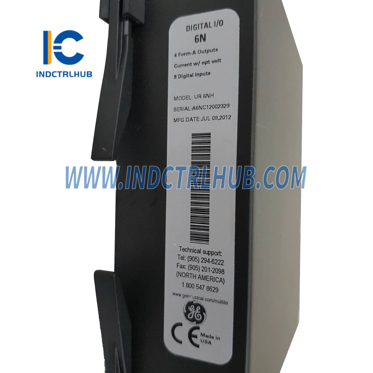 GE UR6NH Multilin Universal Relay Digital I/O Module