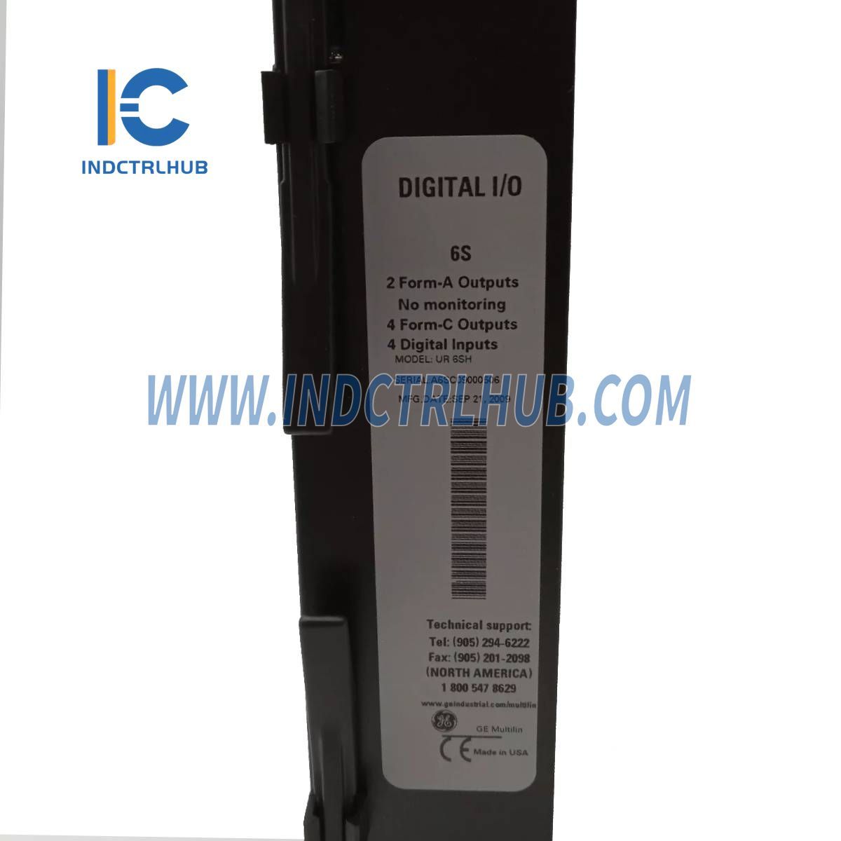 GE UR6SH Multilin Universal Relay Digital I/O Module