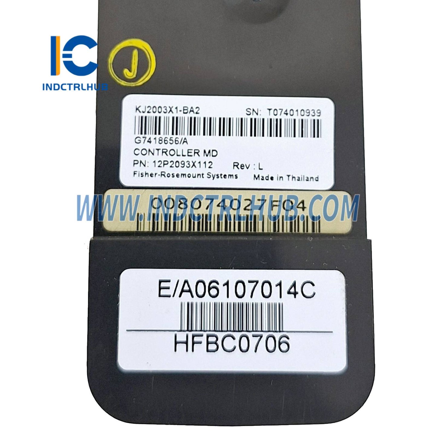 Emerson VE3005 KJ2003X1-BA2 12P2093X112 MD kontrolieris