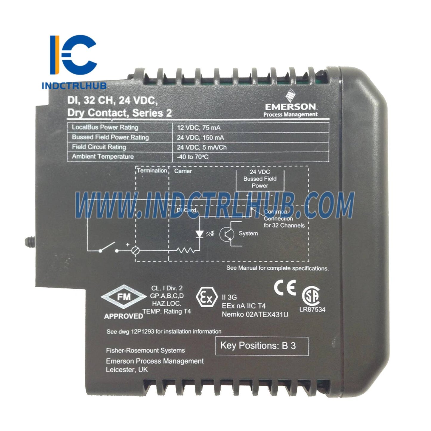 Emerson VE3006 KJ3203X1-BA1 MD Plus Controller