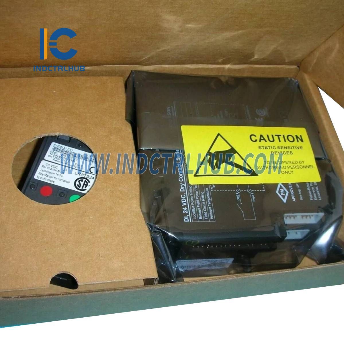 Emerson VE4001S2T2B3 16-pin blok hromadného ukončenia