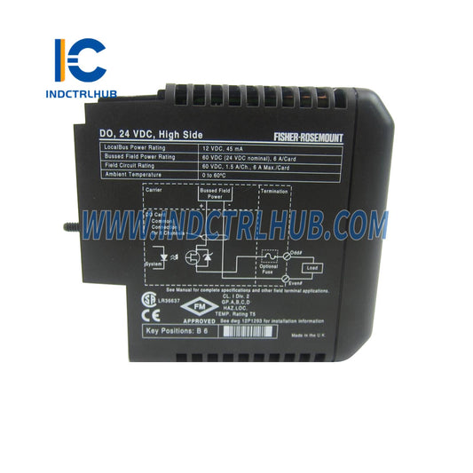 Emerson VE4002S1T2B1 KJ3001X1-BJ1 Discrete Output Module