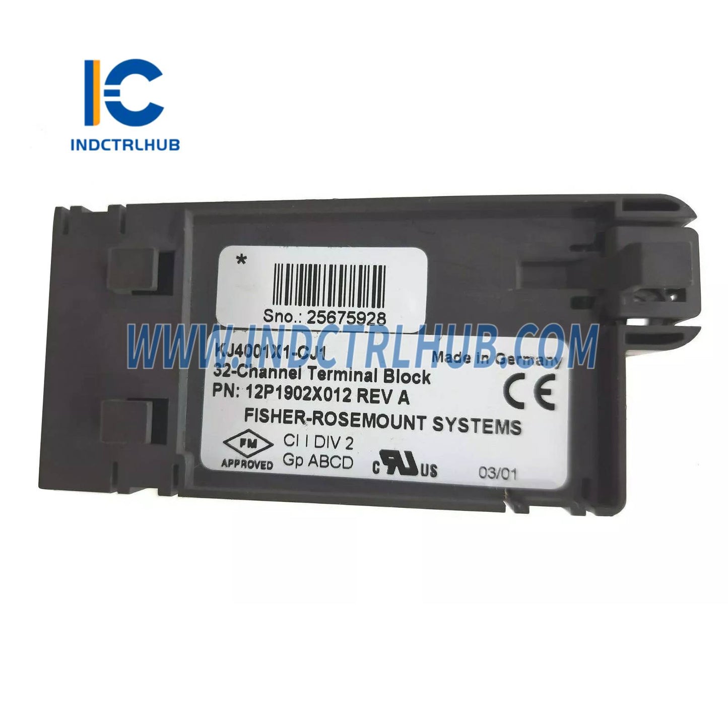 Emerson VE4002S1T2B5 KJ4001X1-CJ1 32-Channel Terminal Block