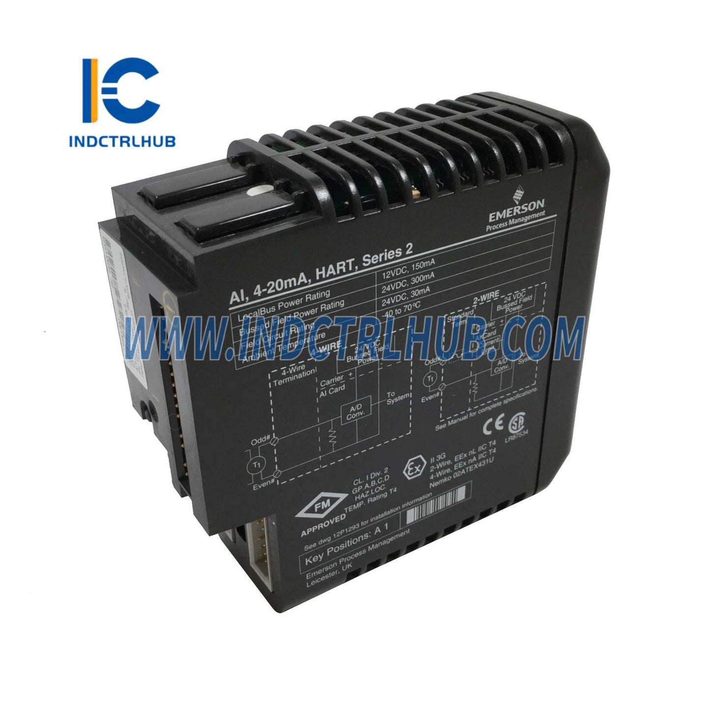 Emerson VE4003S2B1 KJ3222X1-BA1 12P2532X072 Analog Input Module