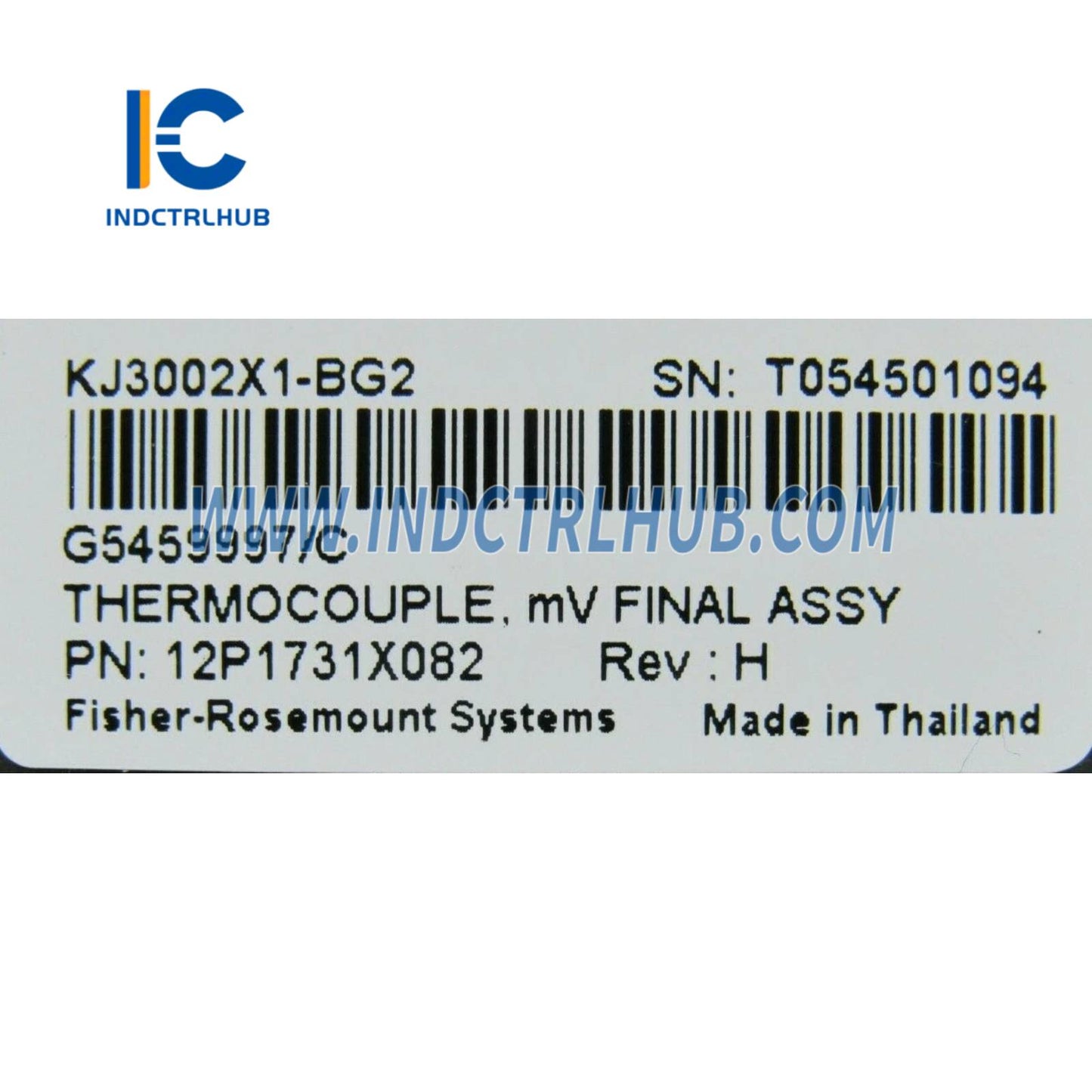 אמרסון VE4003S5B1 KJ3002X1-BG2 12P1731X082 מודול כניסת תרמוקפל