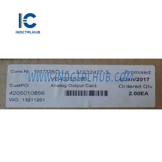 Emerson VE4005S2B1 DeltaV M-séria modul analógového výstupu