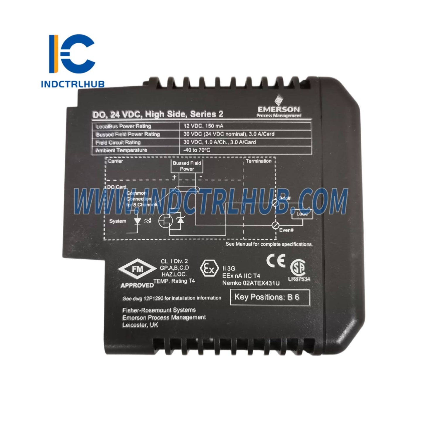 Emerson VE4032S1T2B1 KJ3201X1-EA1 Digital Output (DO) Terminal Block