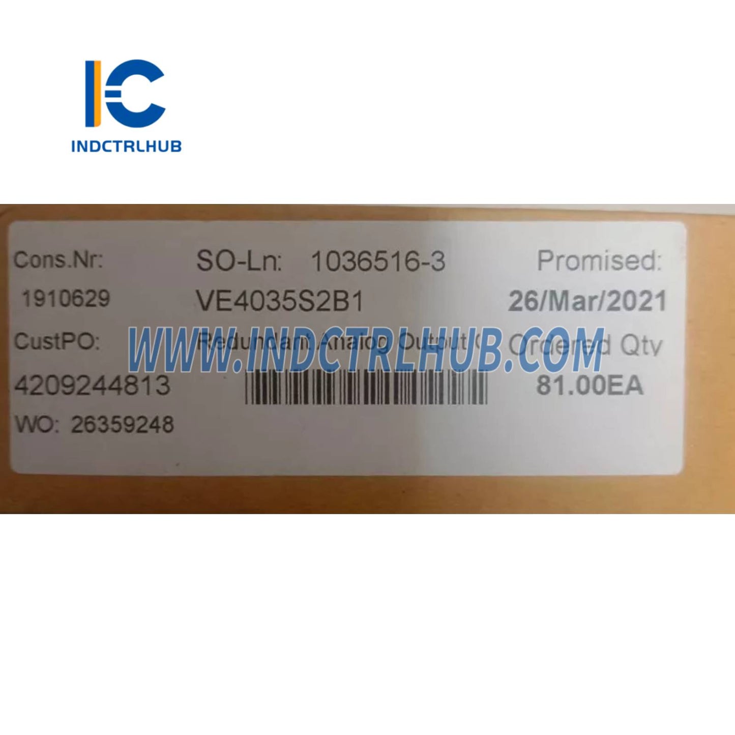 Emerson VE4033S2B1 KJ3222X1-BA1 12P2532X092 Analog Input (AI) Card