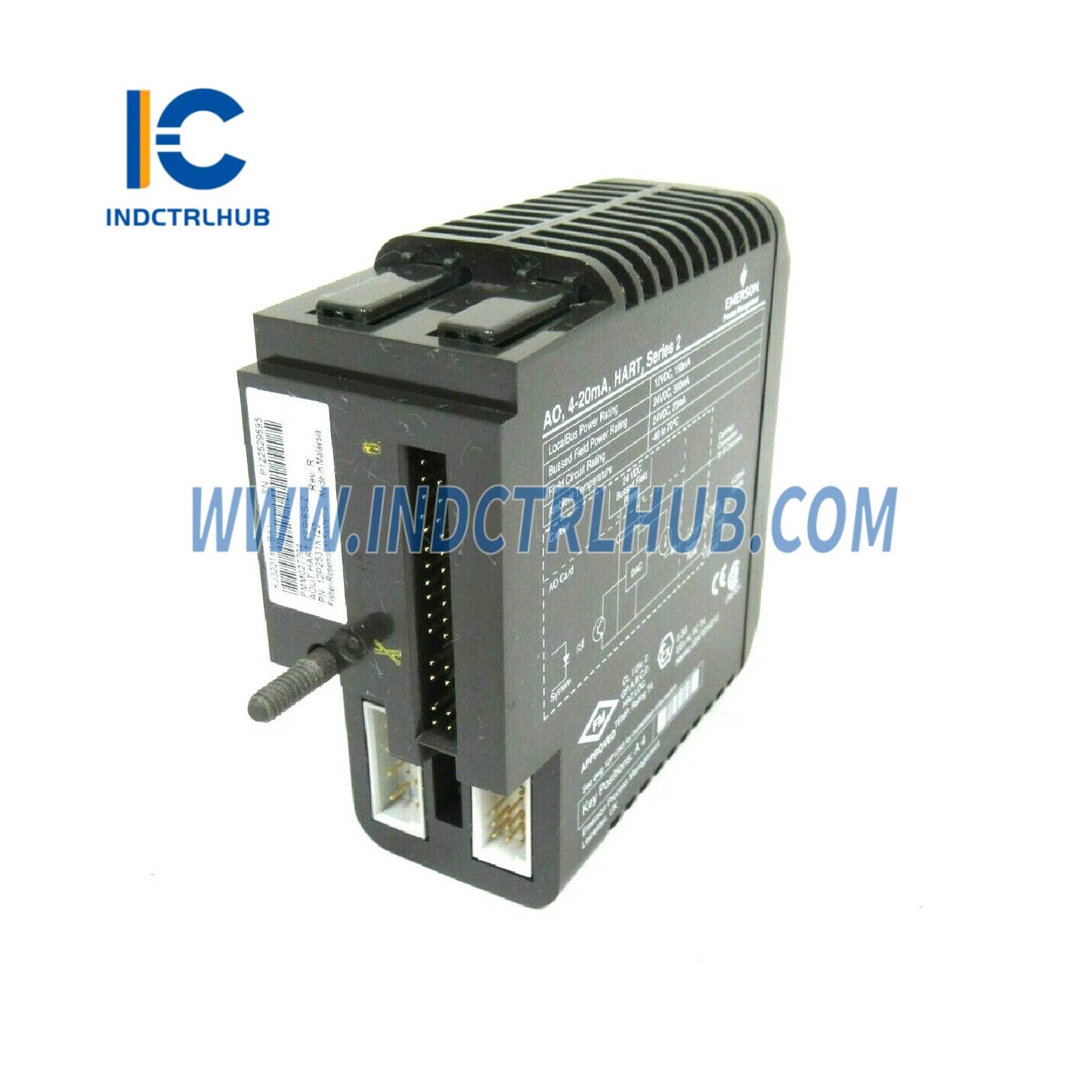 Emerson VE4035S2B1 KJ3221X1-BA1+KJ3221X1-EA1 Redundáns Analóg Kimeneti Modul