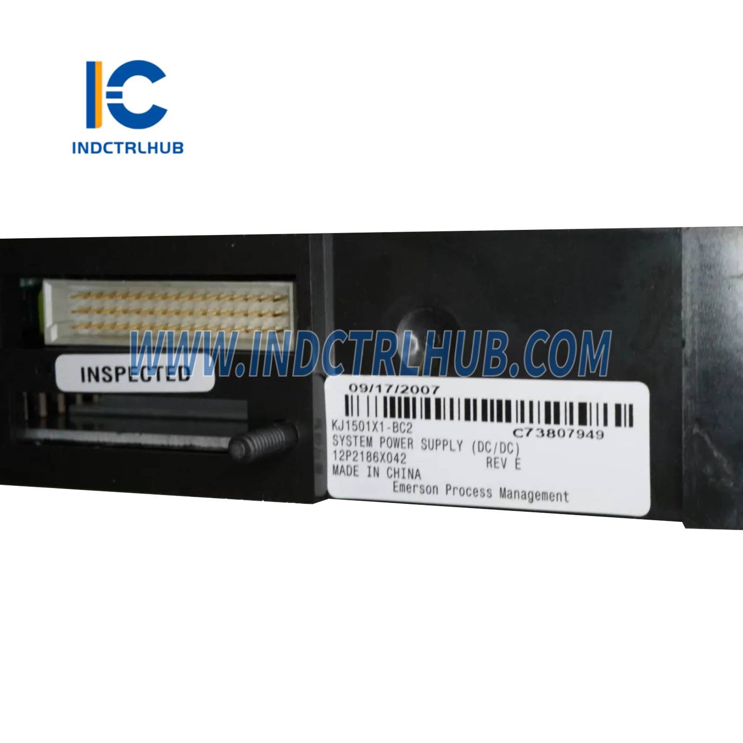 Emerson VE5008 KJ1501X1-BC2 12P2186X042 systém dvojitý DC napájací zdroj