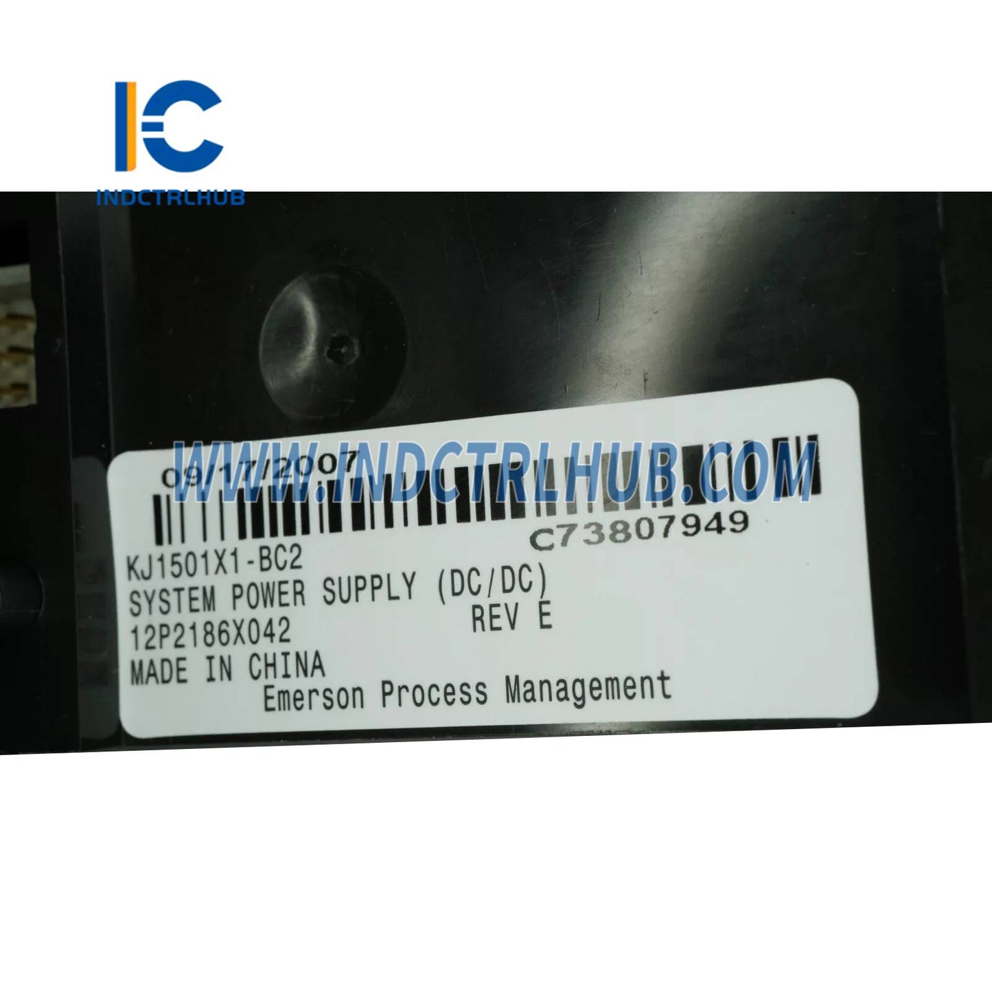 Emerson VE5008 KJ1501X1-BC2 12P2186X042 systém dvojitý DC napájací zdroj