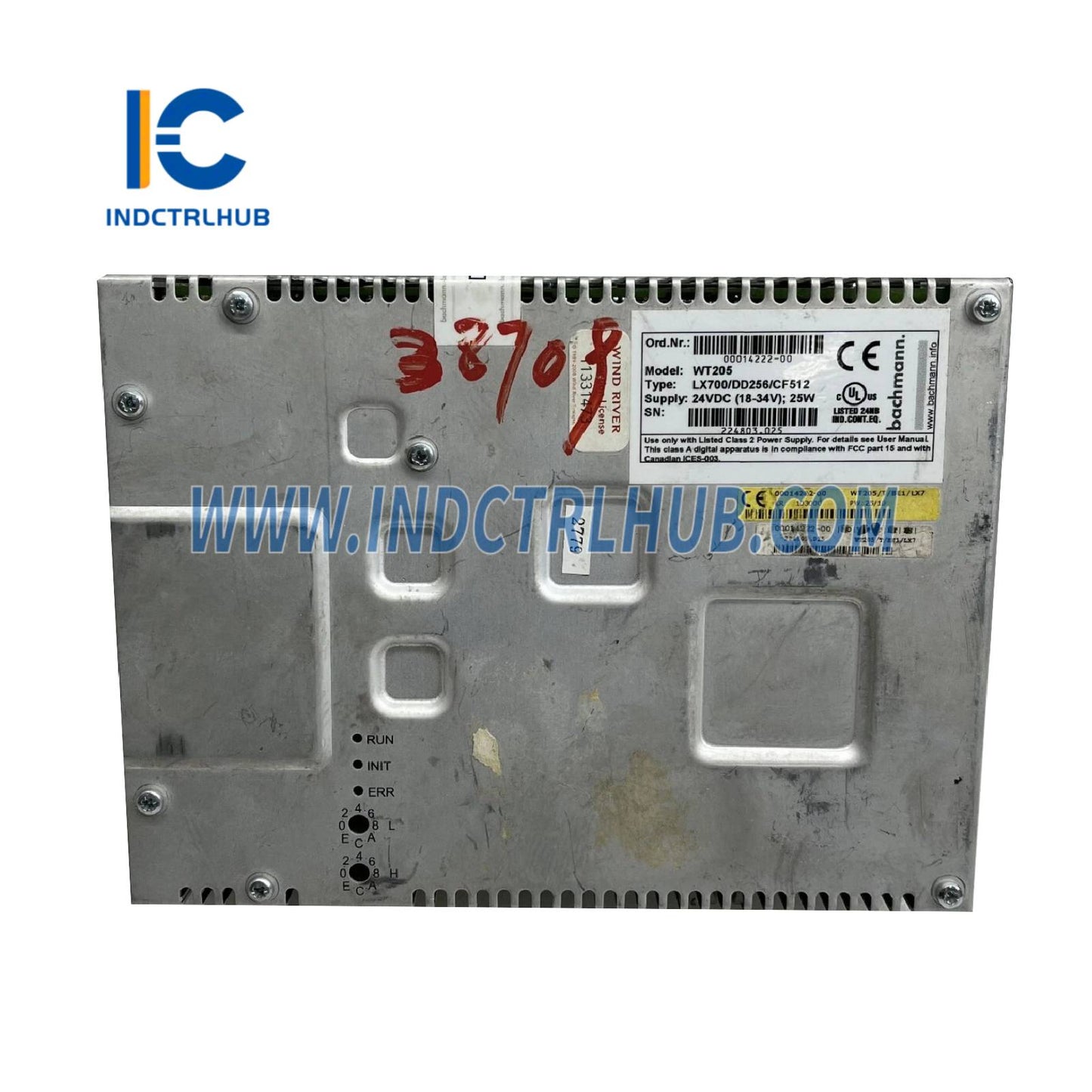 Módulo Controlador Bachmann WT205 LX700/DD256/CF512