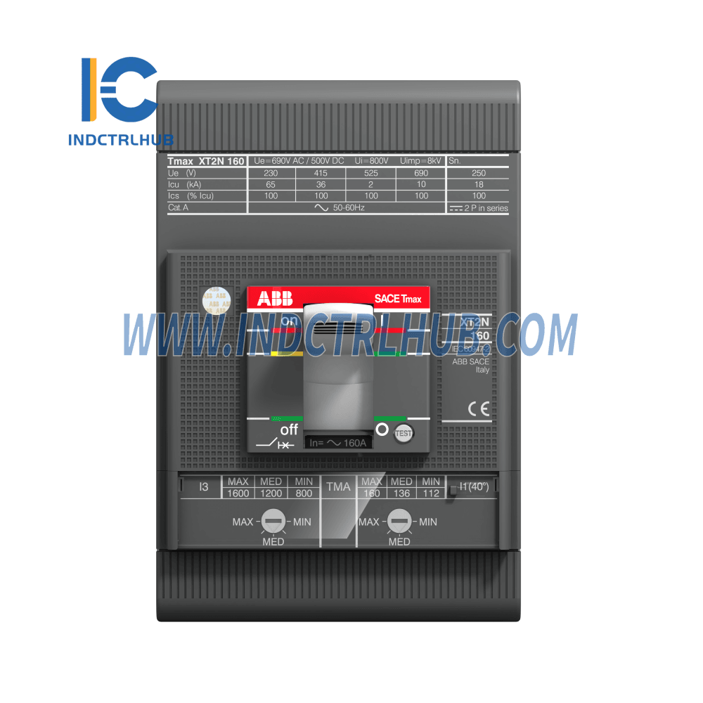 1SDA067768R1 | ABB TMAX XT 3P 400V 50KA MCCB