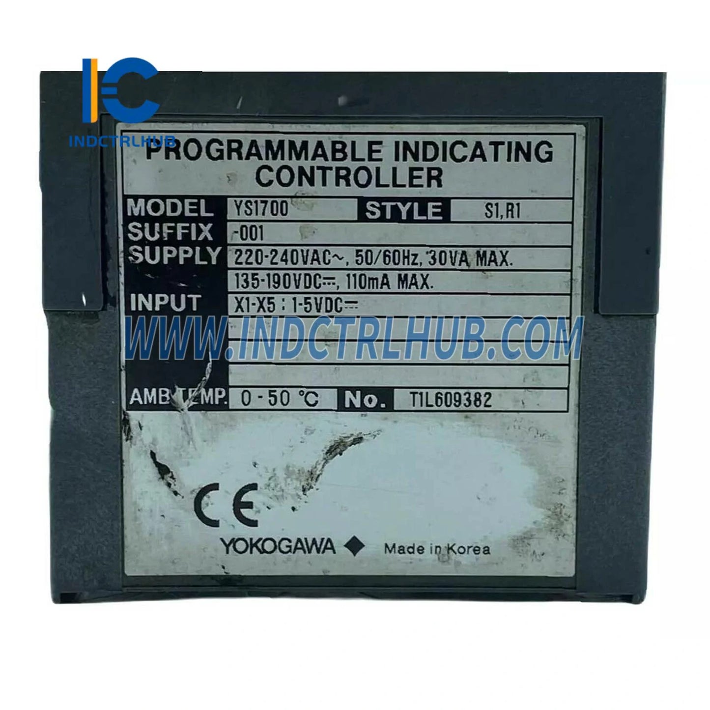 Yokogawa YS1700-001/S01 dasturlashtiriladigan ko'rsatkichli boshqaruvchi