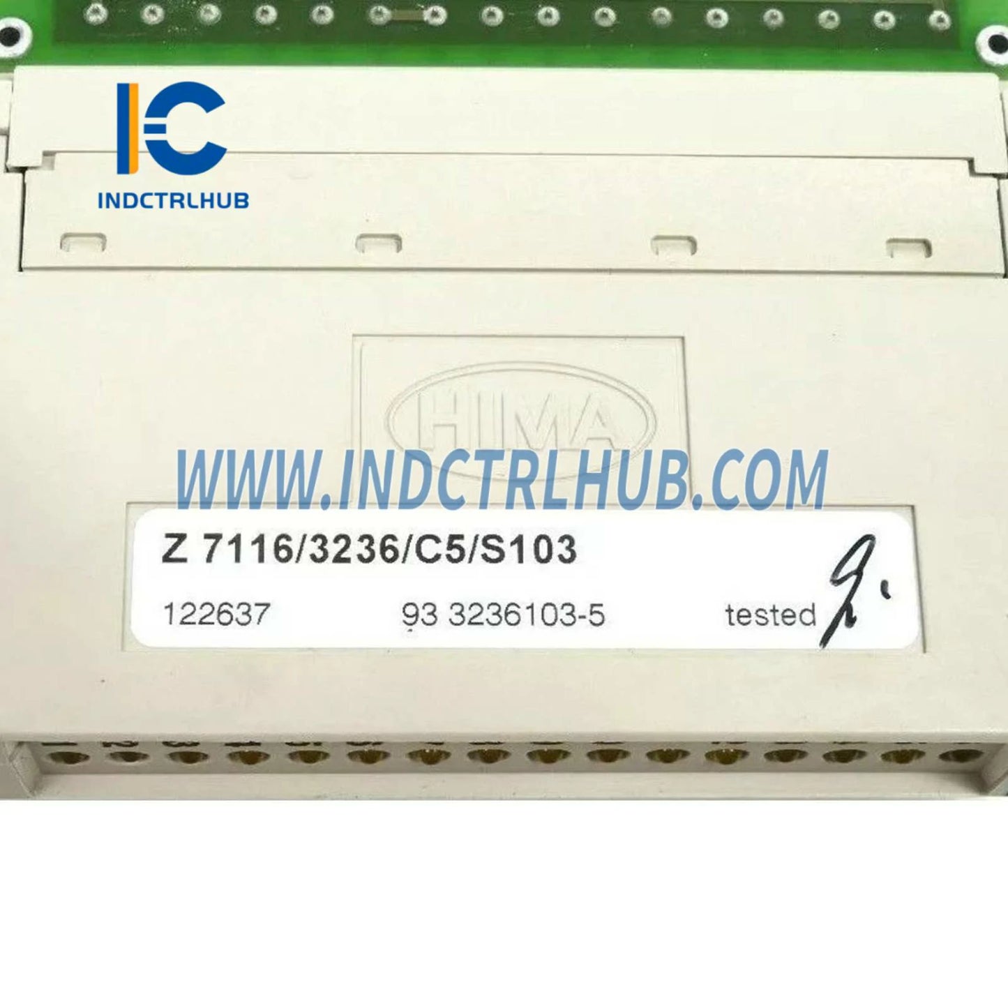 HIMA Z7116/3236/C5 Predný káblový konektor pre vstupný modul F 3221