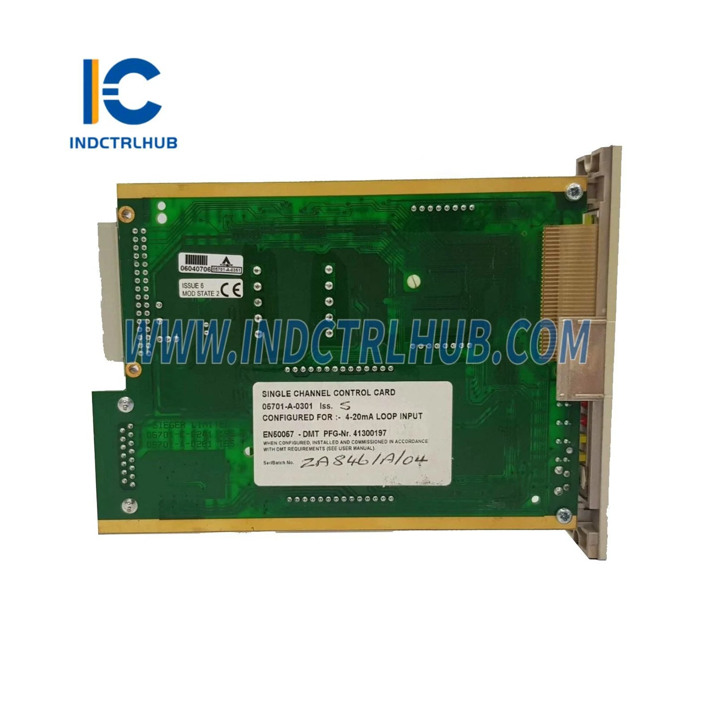 Honeywell 05701-A-0301 Single Channel Control Card, 4-20mA