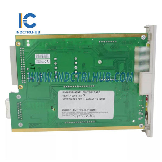 Honeywell 05701-A-0302 Single Channel Control Card Catalytic