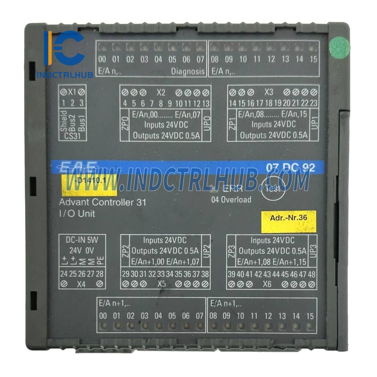 GJR5252200R0101 | ABB 07DC92 Dig. In-/Output module, 24