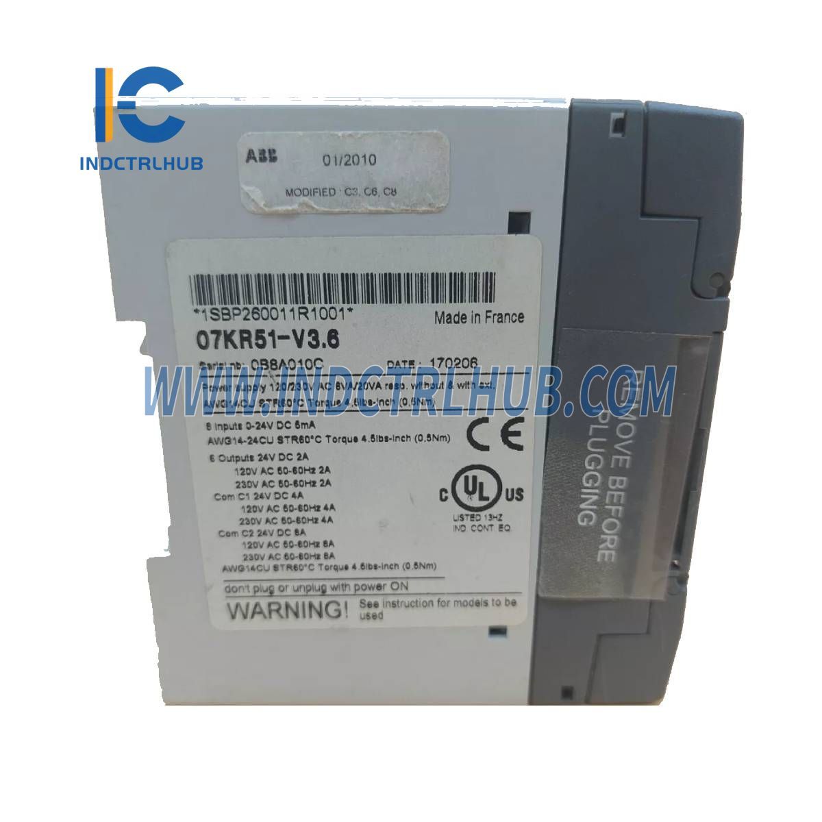 1SBP260011R1001 | ABB 07KR51 programmable controller