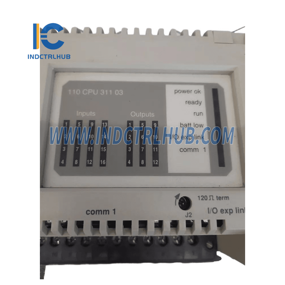 Schneider 110 CPU 311 03 MICRO CPU DC PS DC I/O 24V