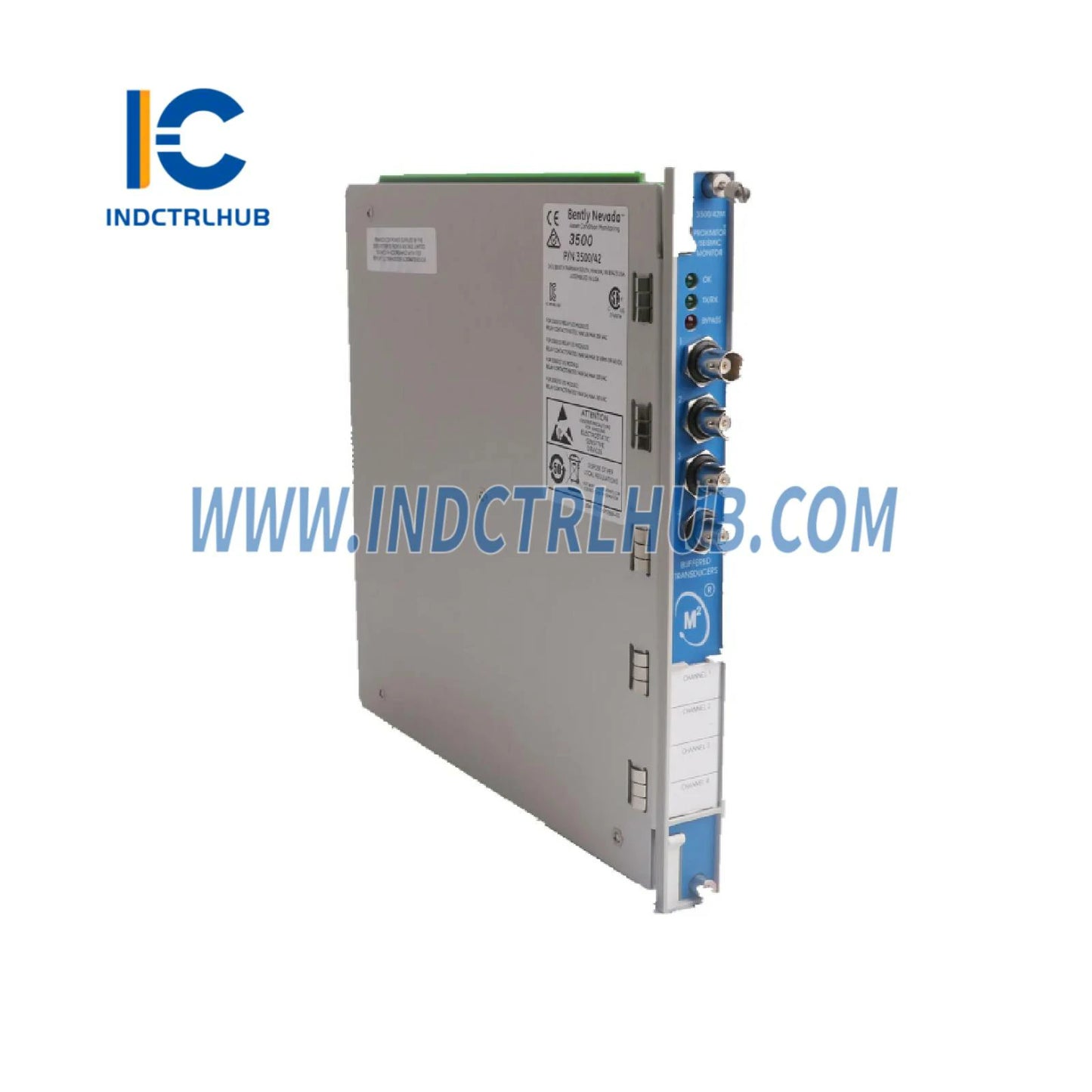 Bently Nevada 3500/42 125672-02 Proximitor Seismic Monitor