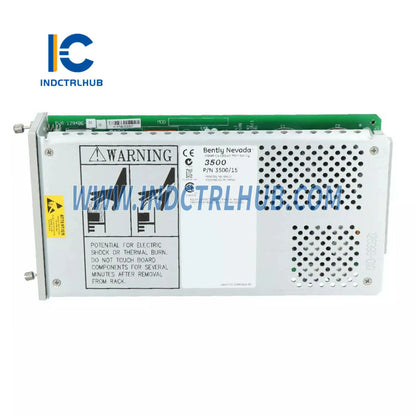 Bently Nevada 3500/15 129486-01 Hoë Spanning Gelykstroom Kragvoorsieningsmodule