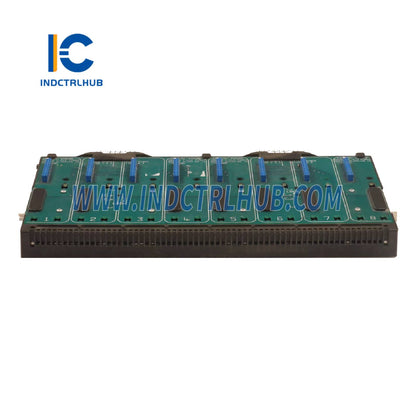 Emerson 12P0818X072 8-Wide I/O Carrier dengan Shield Bar