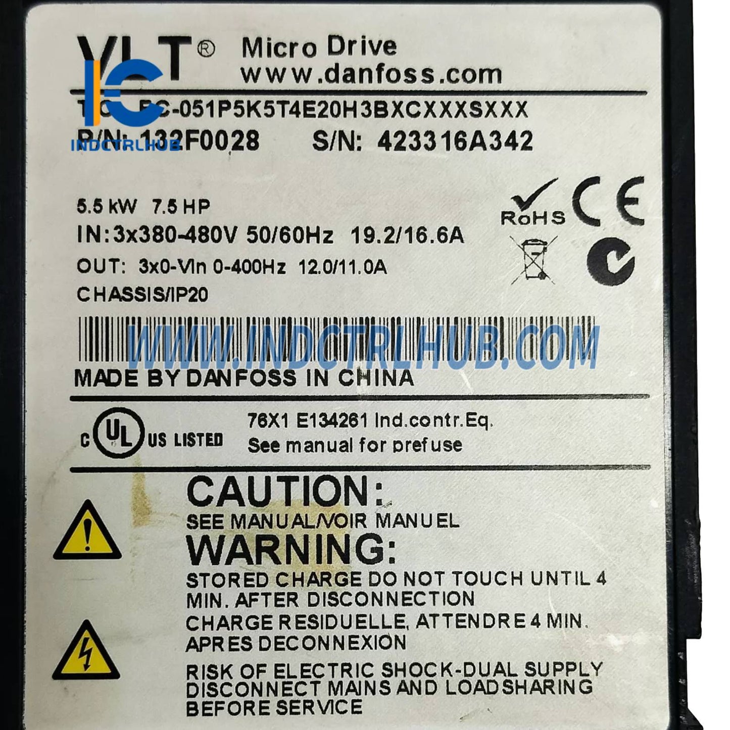 Danfoss 132F0028 VLT Micro Drive FC51