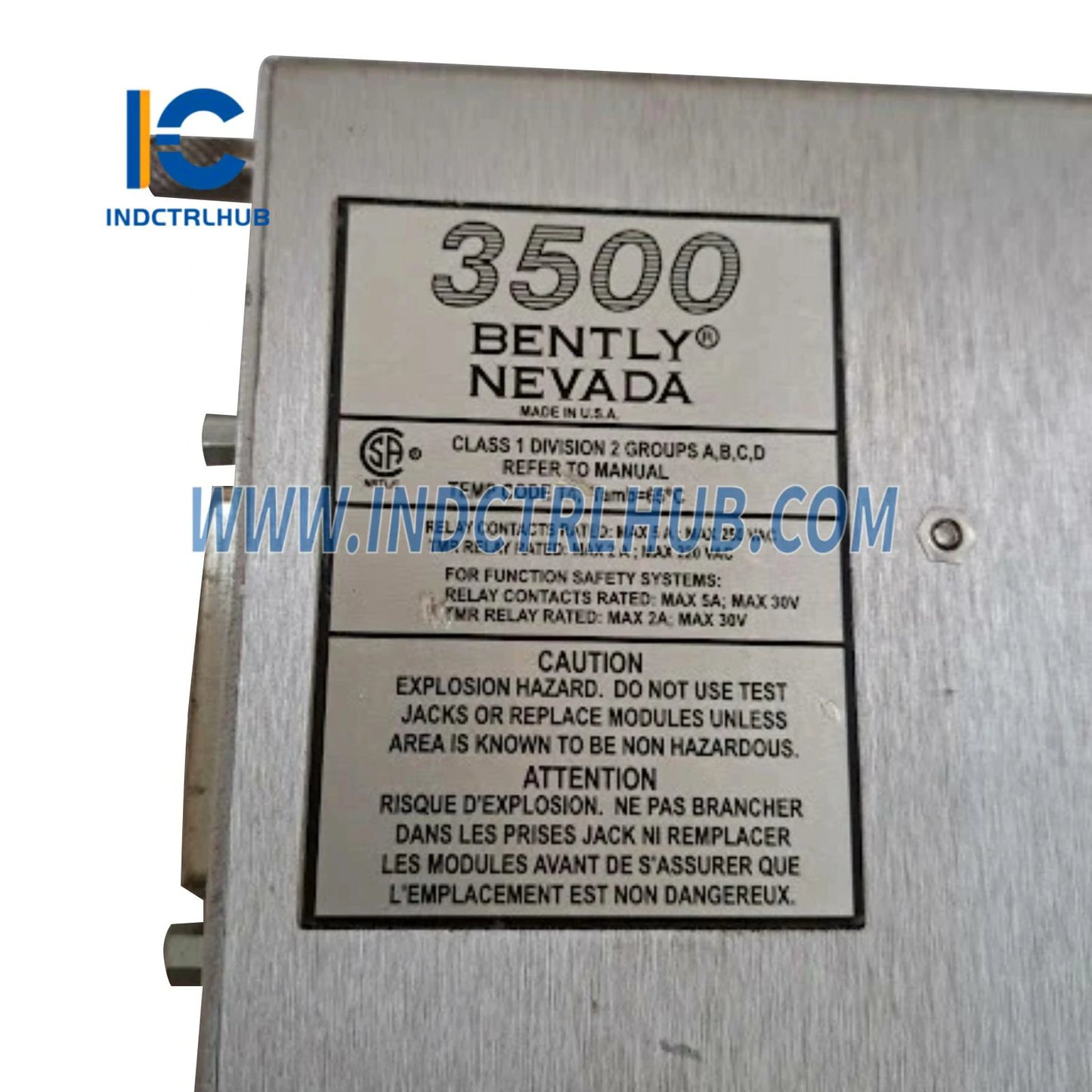 Bently Nevada 3500/50M 133434-01 I/O modul sa eksternim priključcima