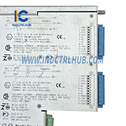 Bently Nevada 3500/25 135473-01 Жақсартылған Keyphasor модулі