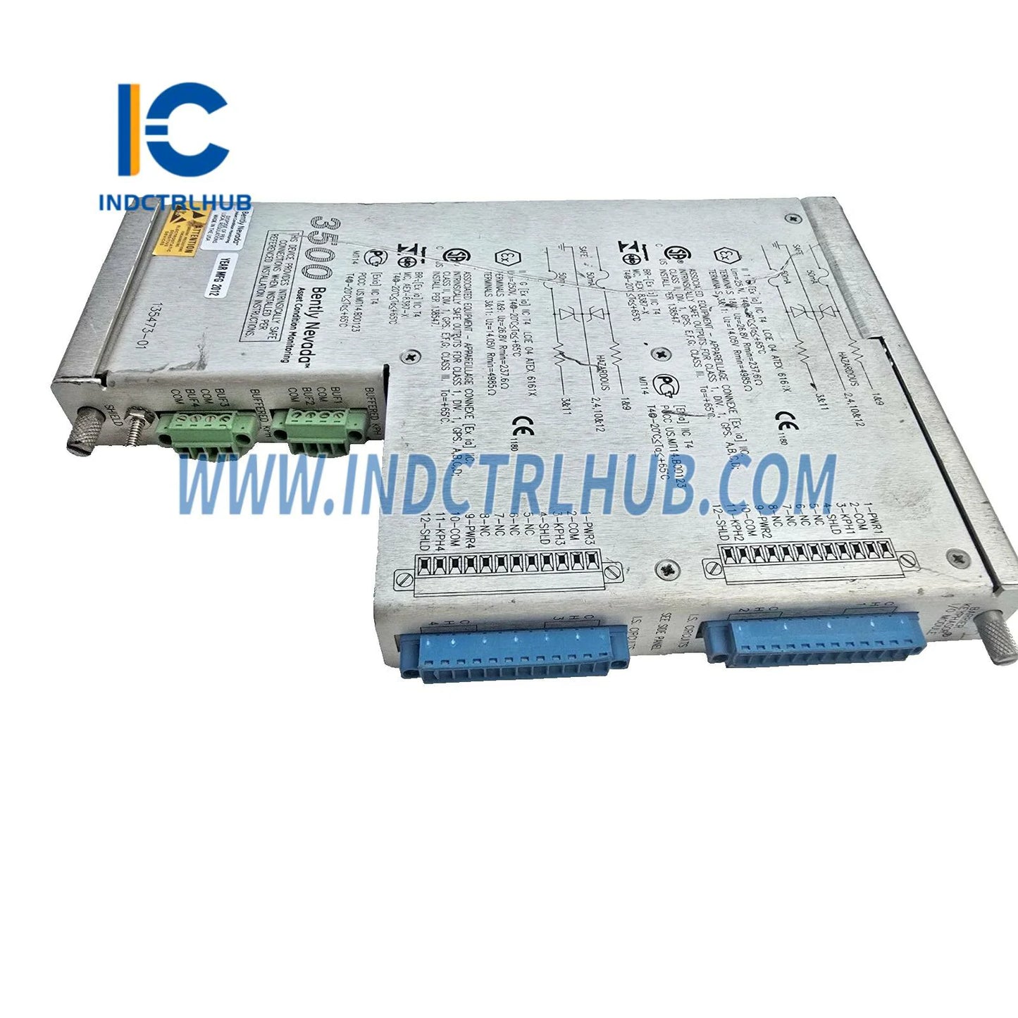 Bently Nevada 3500/25 135473-01 Жақсартылған Keyphasor модулі