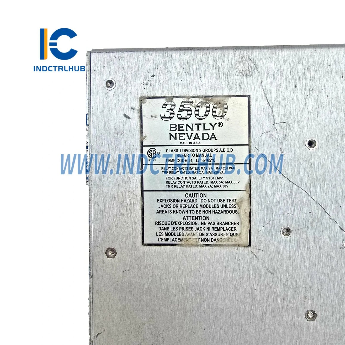 Bently Nevada 3500/25 135473-01 Жақсартылған Keyphasor модулі