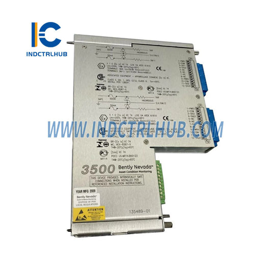 Bently Nevada 3500/42M 135489-01 Bemeneti/Kimeneti modul