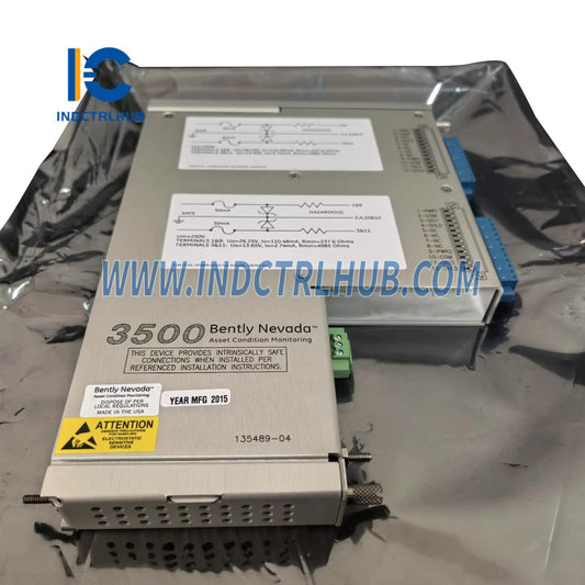 BENTLY NEVADA 3500/40M 135489-04 Proximitor Kiritish/Chiqish Moduli