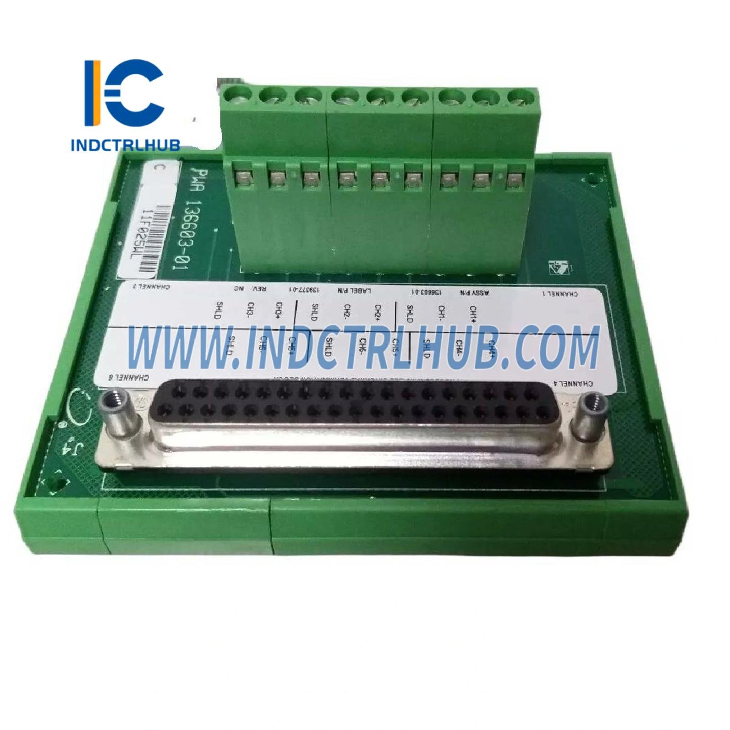 Bently Nevada 3500/62 136603-01 Procesa mainīgā I/O modulis ar ārējām terminācijām