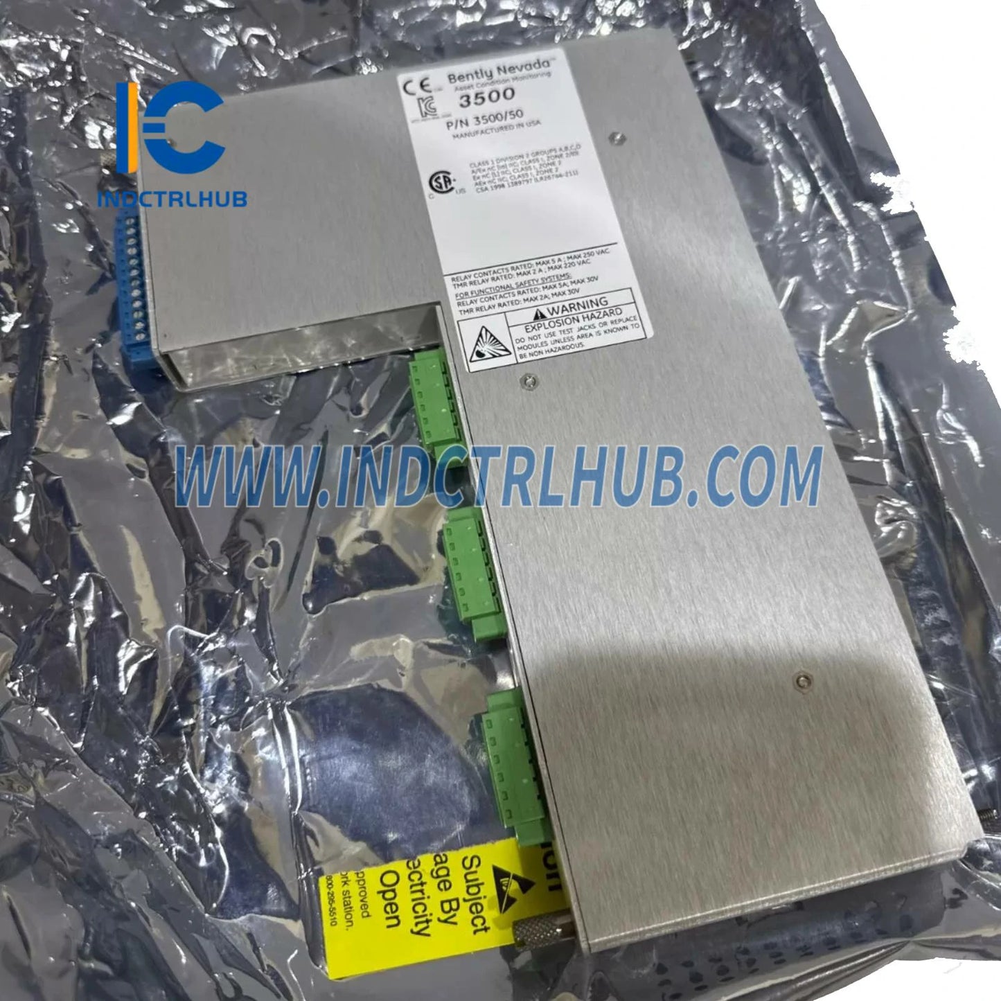 Bently Nevada 136703-01 Входно/изходен модул вътрешна бариера