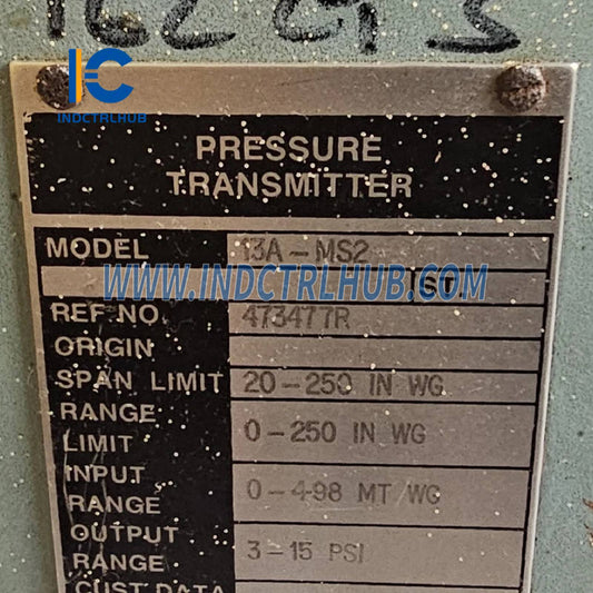 Foxboro 13AMS2 Differential Pressure Transmitter