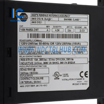 ALLEN BRADLEY 1404-M405A-DNT Powermonitor 3000 Asosiy modul