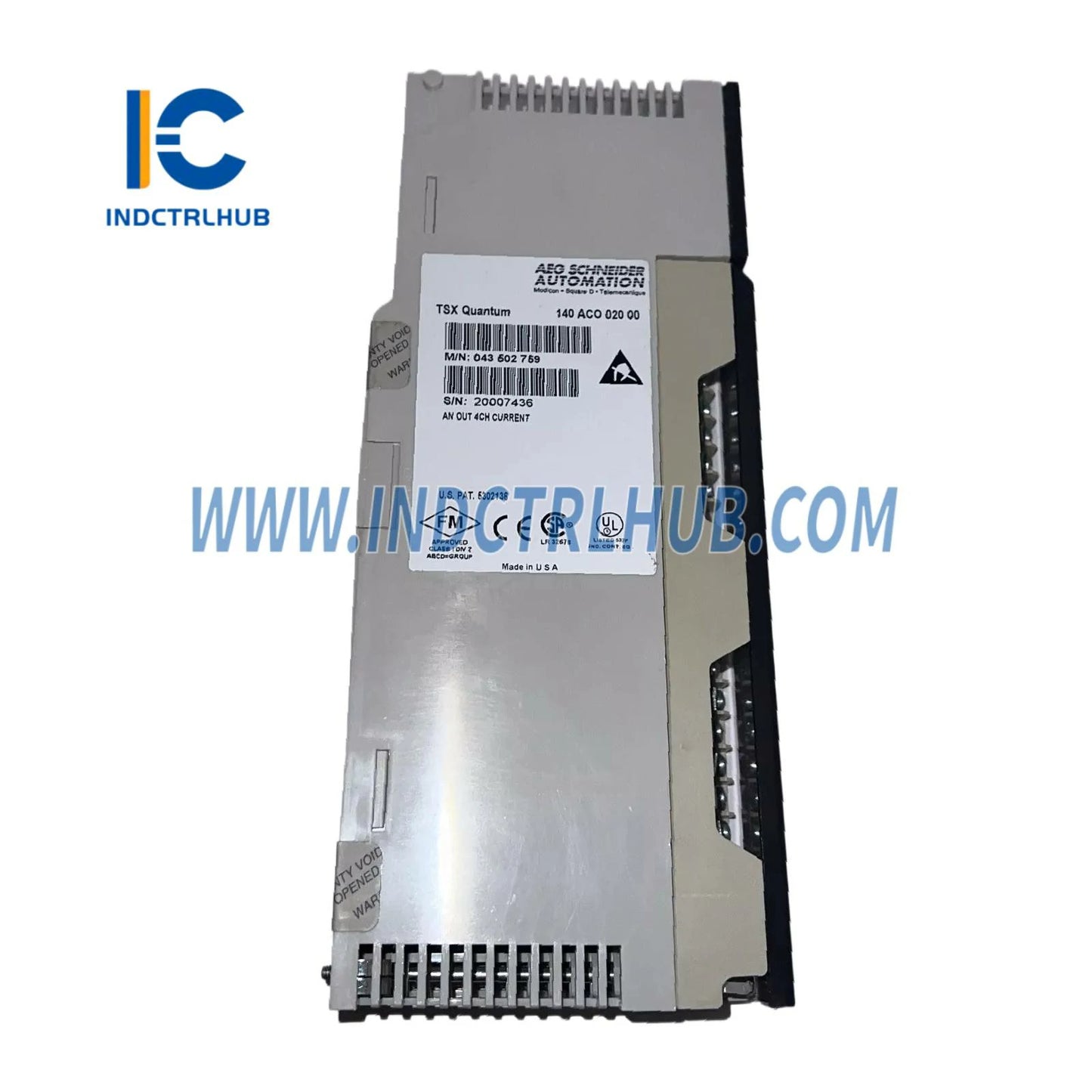 Schneider 140ACO0200 Analog output module
