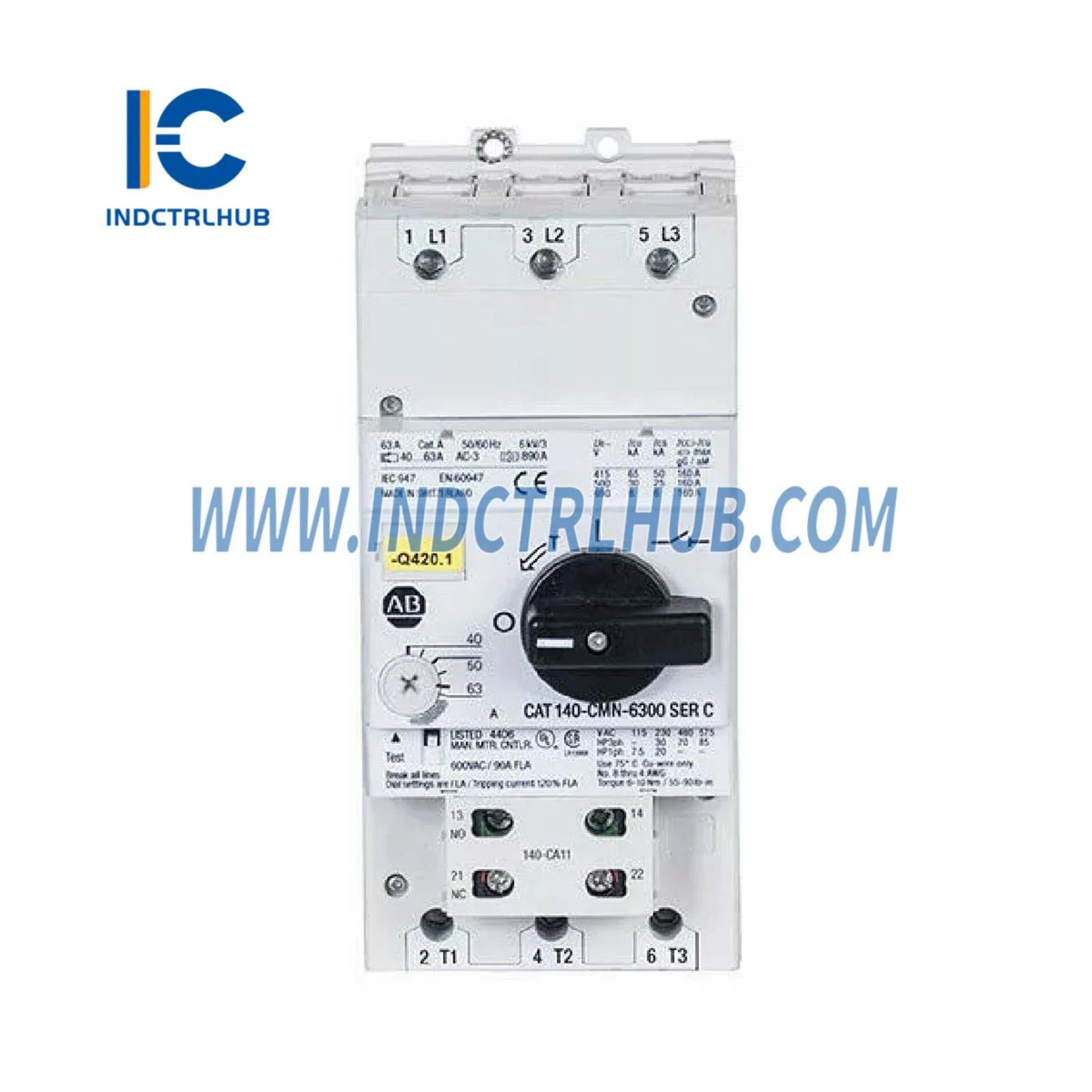 ALLEN BRADLEY 140CMN6300 Motorový ochranný istič