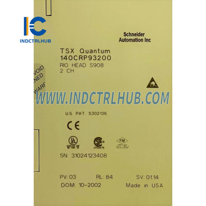 Schneider 140CRP93200 RIO head-end adaptor module