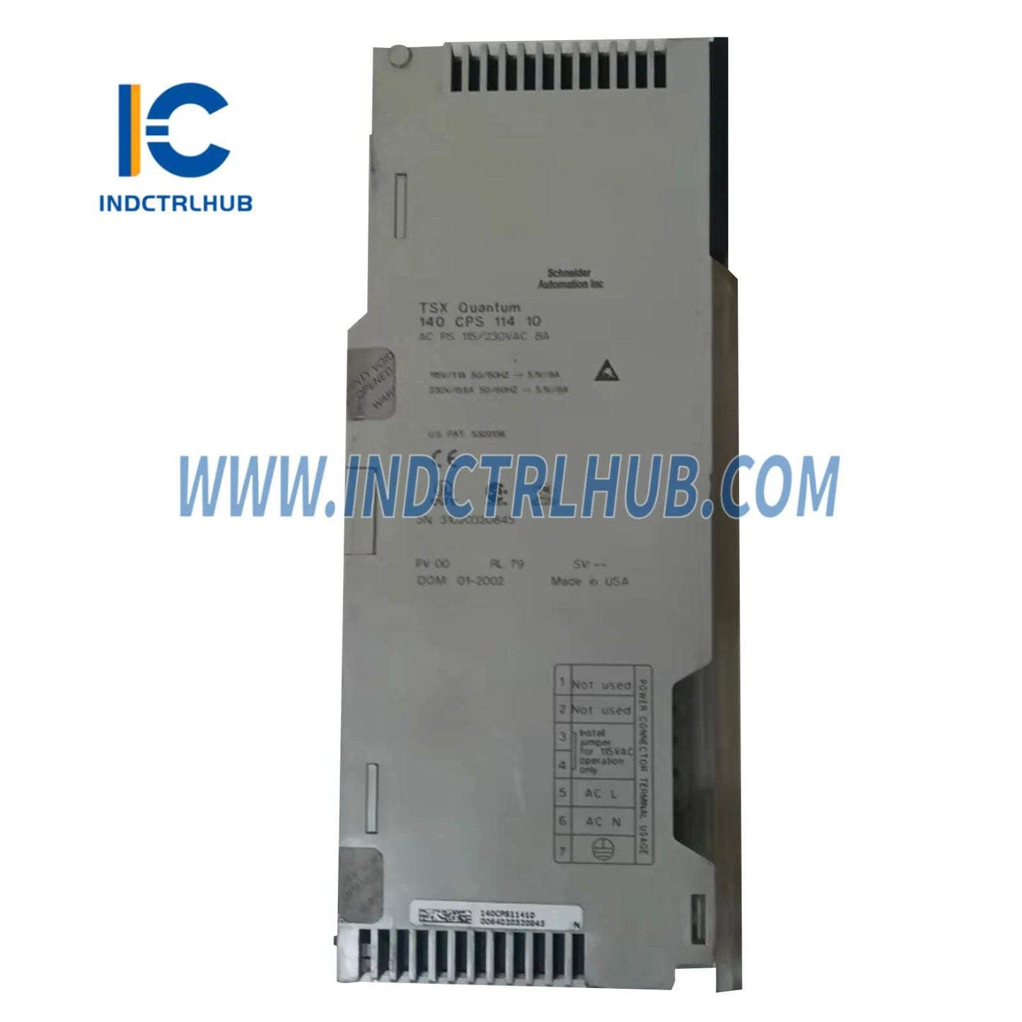 Schneider 140CPS11410 AC Power Supply 115/230V SUMM