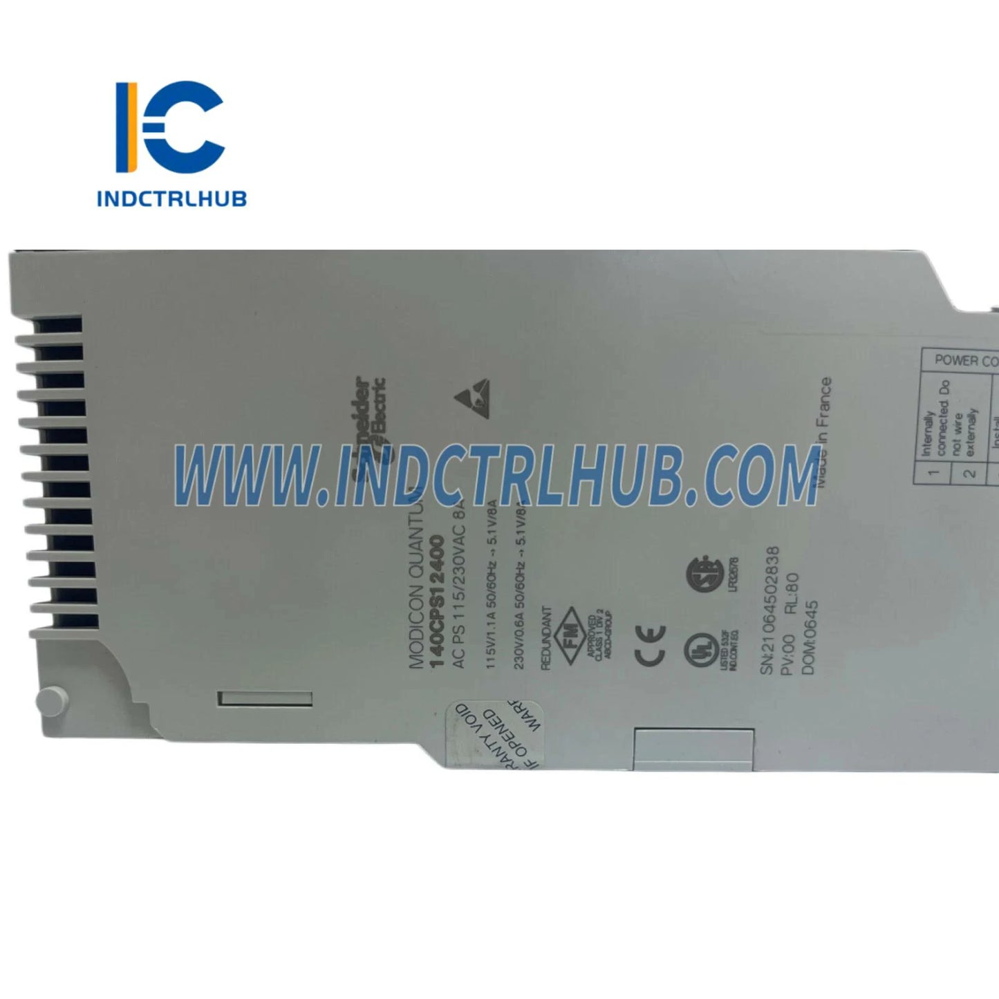 Schneider 140CPS12400 tápegység modul