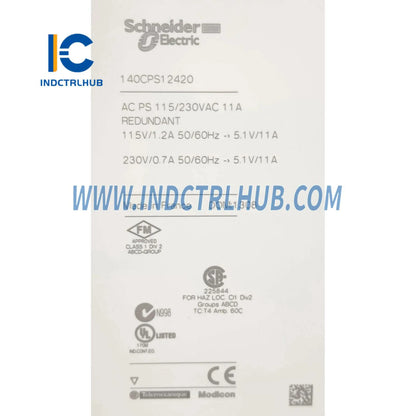 Schneider 140CPS12420 Power Supply Module Modicon Quantum