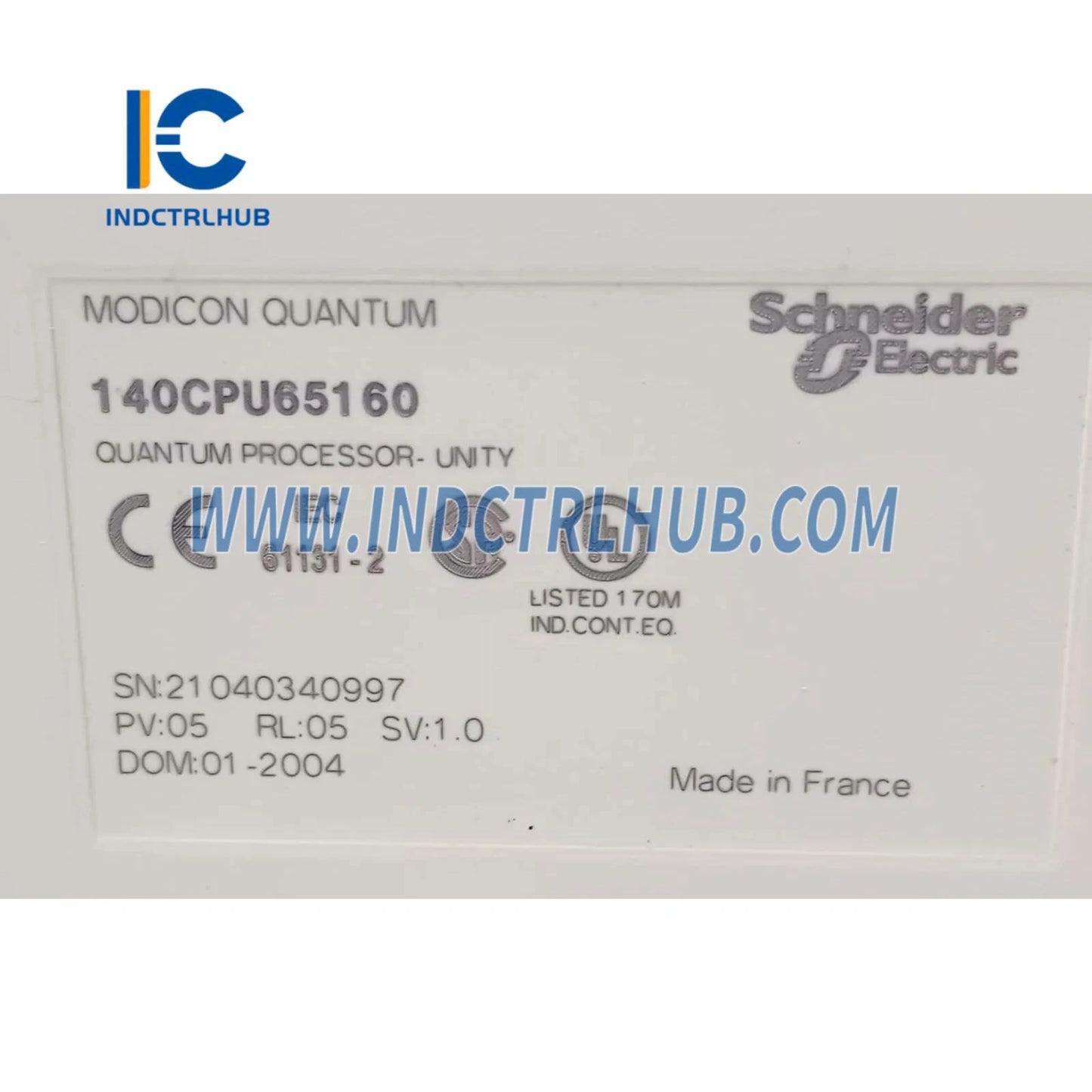 Schneider 140CPU65160 Unity processor, Modicon Quantum platform