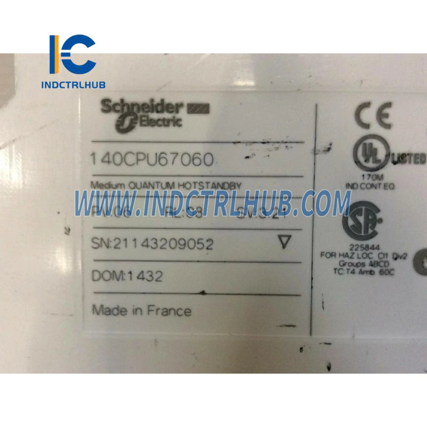 Schneider 140CPU67060 Unity Hot Standby processor