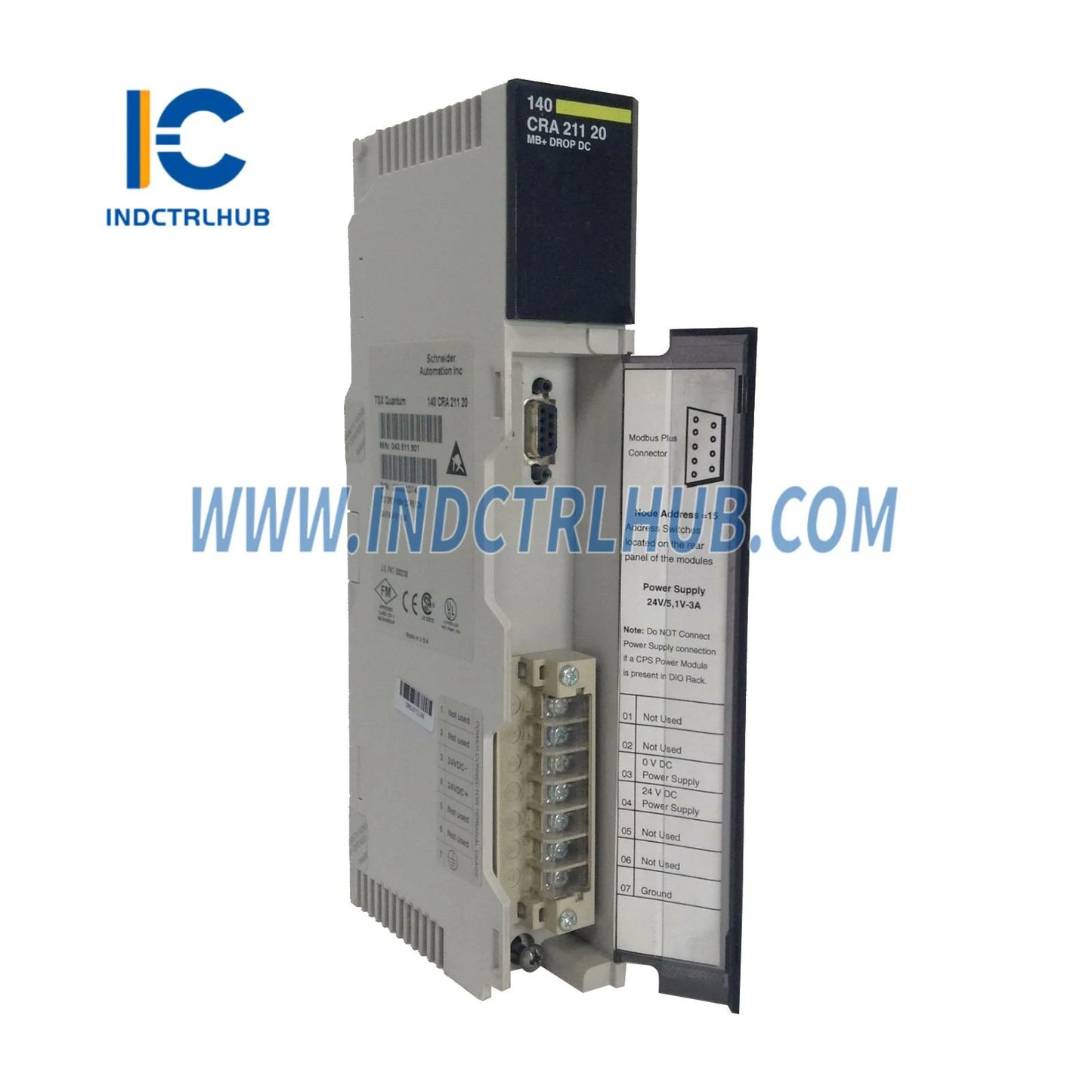 Schneider 140CRA21120 DIO kritiena saskarnes Modicon Quantum