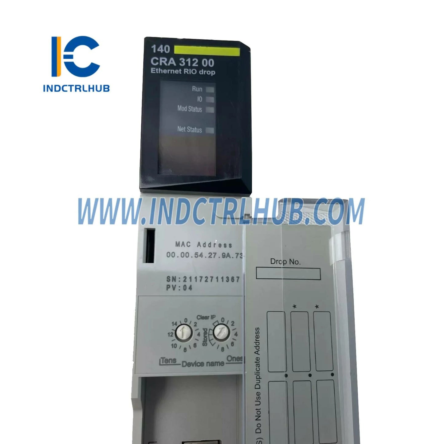 Schneider 140CRA31200C Quantum RIO Drop E/IP 1CH - مطلي بطبقة عازلة
