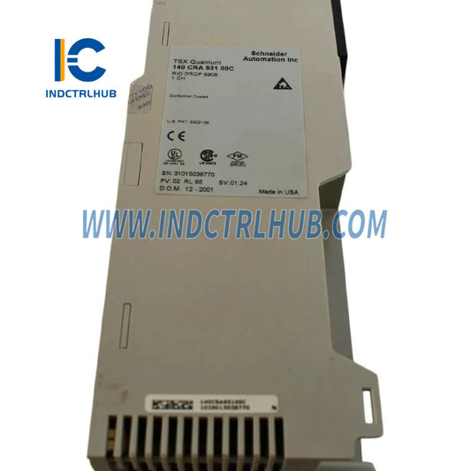 Schneider 140CRA93100C RIO kritiena adaptera modulis Modicon Quantum sistēmai