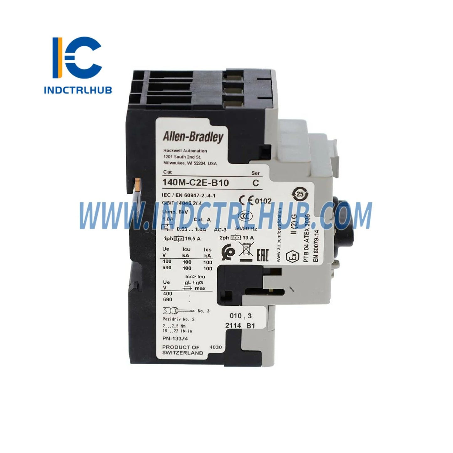 Disjoncteur de protection moteur ALLEN BRADLEY 140M-C2E-B10